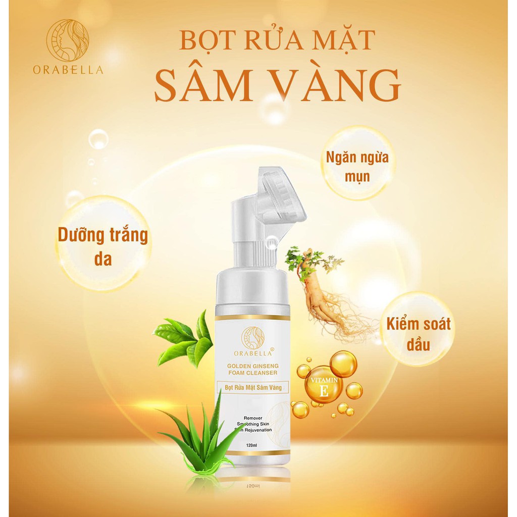 BỌT RỬA MẶT NHÂN SÂM VÀNG