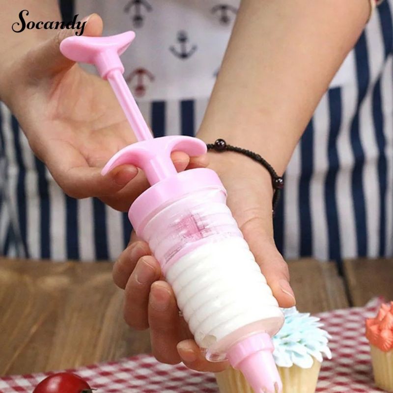 Dụng cụ Bắt Bông Kem 8 đuôi Trang Trí Bánh Tiện Lợi