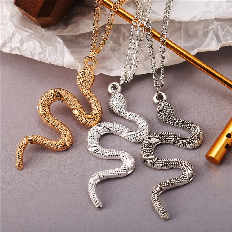 Vòng Cổ Choker Hình Rắn Phong Cách Retro Cá Tính