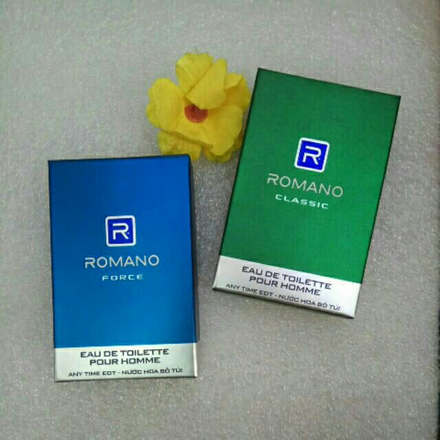 Nước hoa bỏ túi Romano 18ml