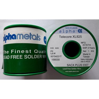Thiếc hàn không chì thương hiệu ALPHA [Tặng thêm 5 mét dây khi mua từ 30 mét]