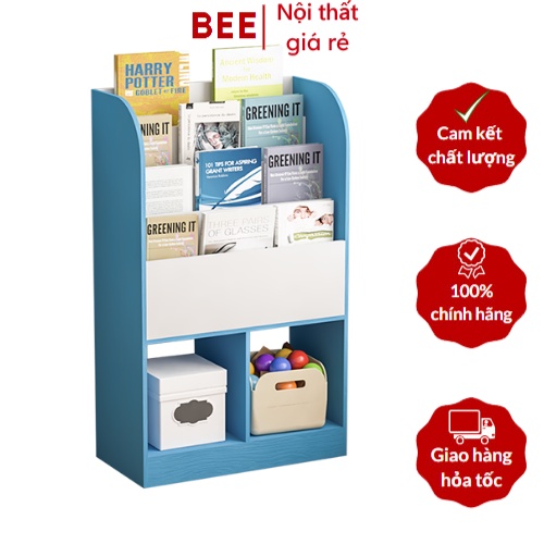 Kệ sách cho bé, giá sách nhiều tâng, trang trí cho bé thương hiệu IGA- GP126