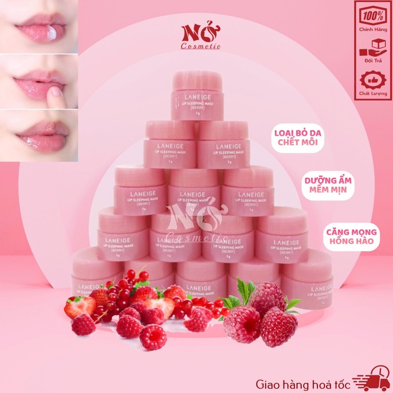 Mặt nạ ngủ cho môi Laneige Lip Sleeping Mask 3g Hàn Quốc Chính hãng