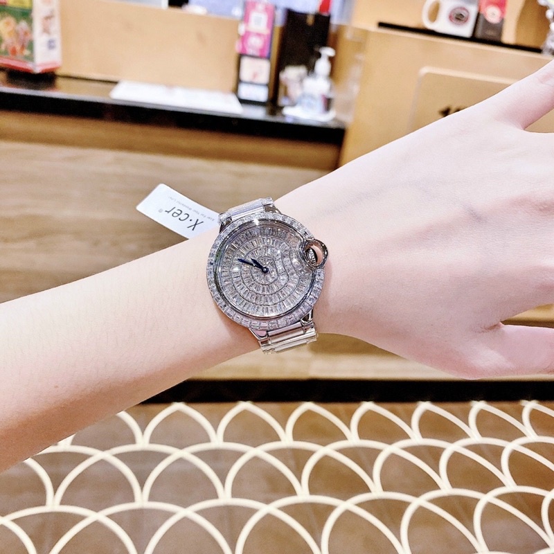 Fullbox bảo hành 12 tháng, Đồng hồ Nữ Xcer cao cấp cực đẹp LUTOS WATCH