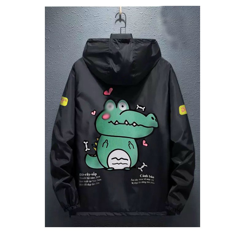áO Khoác Dù 2 lớp Nam Nữ Unisex-in D.E.R.E.Y xanh bao Hot | BigBuy360 - bigbuy360.vn