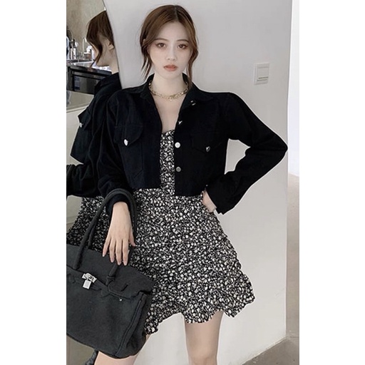Áo Khoác TOPSHOP Dư Xịn Chất Jean Lửng Cá Tính Size M ( Hàng Cambodia Có Sẵn )