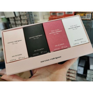 Set Nước Hoa Narciso Rodriguez For Her 4 lọ mini