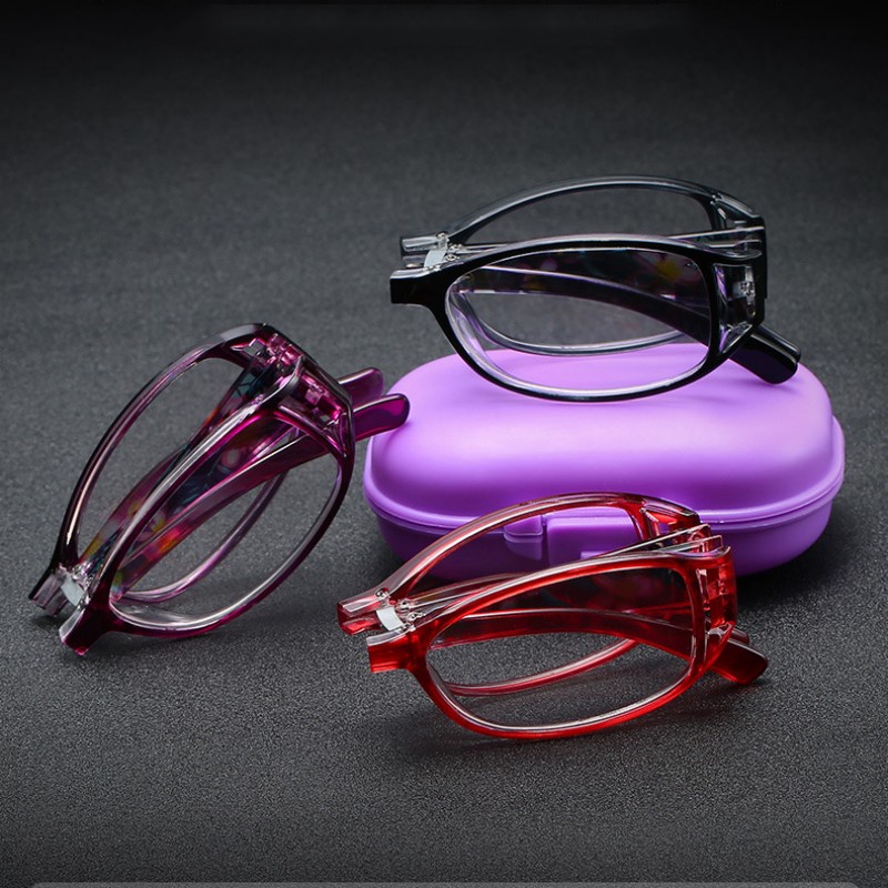 Freeship】Hộp đựng kính cute nhỏ gọn giá rẻ, cho áp tròng và kính gấp gọn, màu sắc phong phú, tiện dụng dễ mang theo