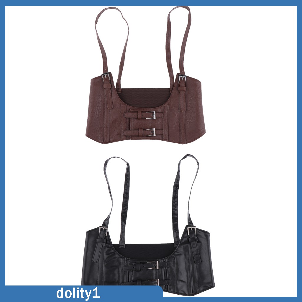 Đai Nịt Bụng Da Bản Rộng Phong Cách Phương Tây Cho Nữ