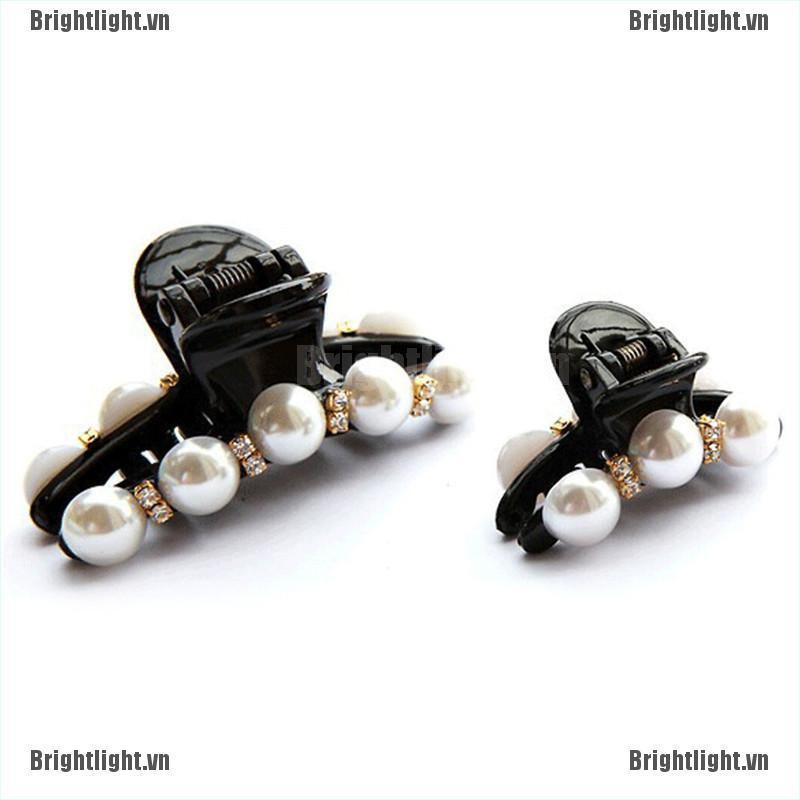 Tóc Giả Đính Ngọc Trai Phong Cách Hàn Quốc