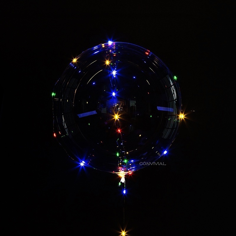 Bong Bóng Đèn LED 18 / 24 / 36 Inch Trang Trí Tiệc