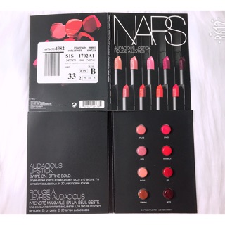 Sample son lì Nars Audacious 8 ô