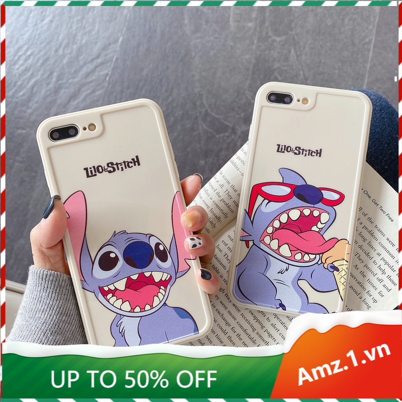 Ốp Lưng Họa Tiết Hoạt Hình Stitch Dễ Thương Cho Iphone X Xr Xs 11 12 Pro Max 6 6s 7 8 Plus