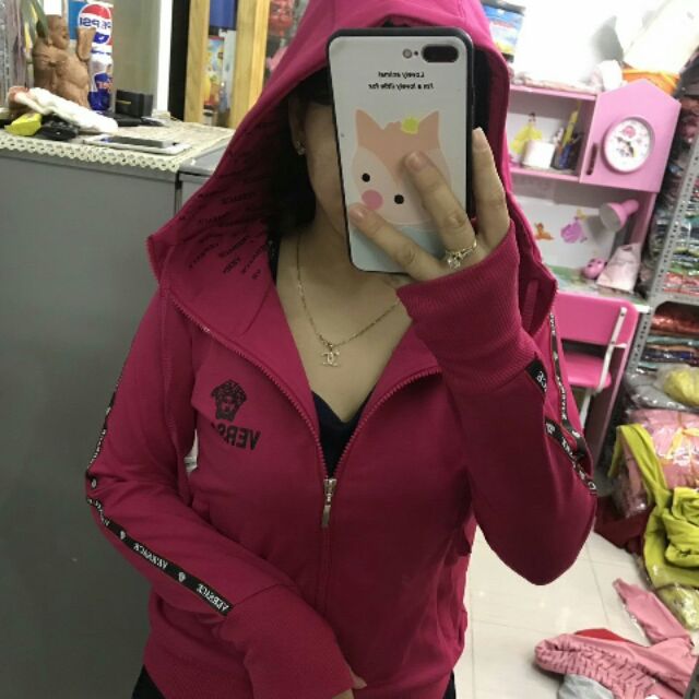 Khoác thun da cá xỏ ngón