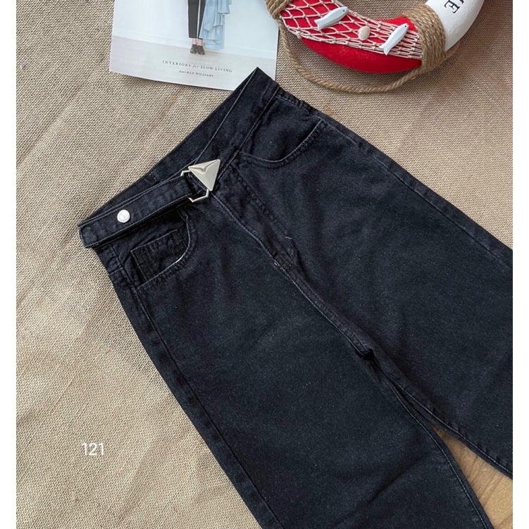 QUẦN JEAN BAGGY NỮ CẠP KIỂU SIÊU CAO MS 168 [CLIP THẬT] [FREESHIP] hàng loại 1, VẢI DÀY