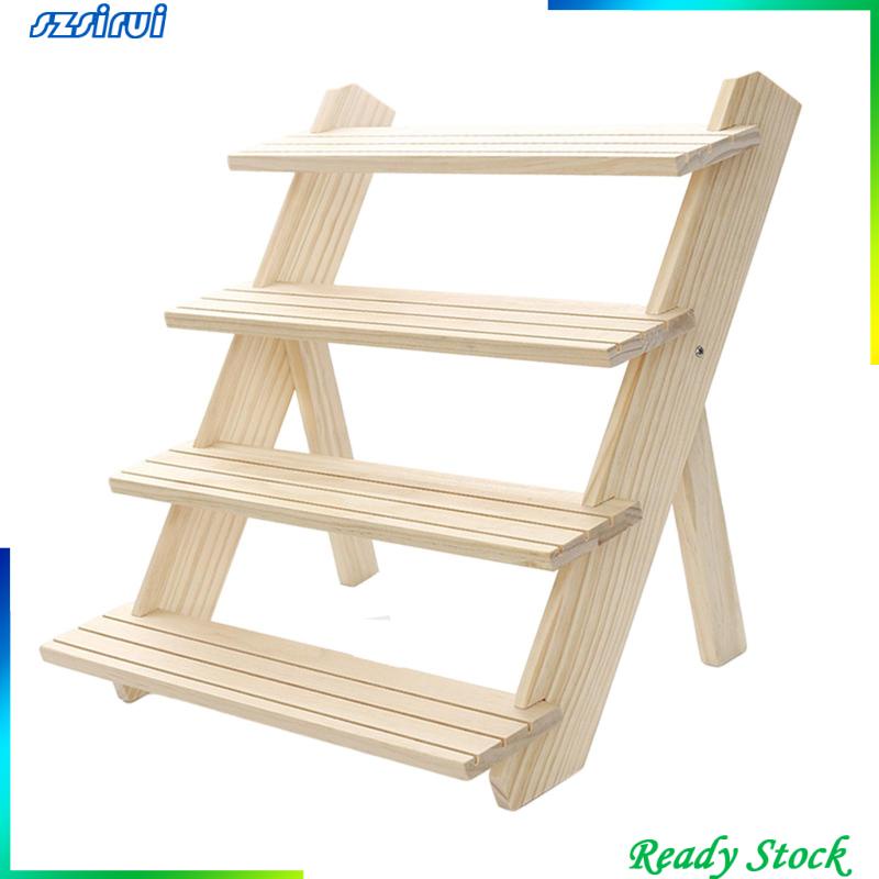 Khay Gỗ Hai Tầng Trưng Bày Trang Sức Tiện Dụng