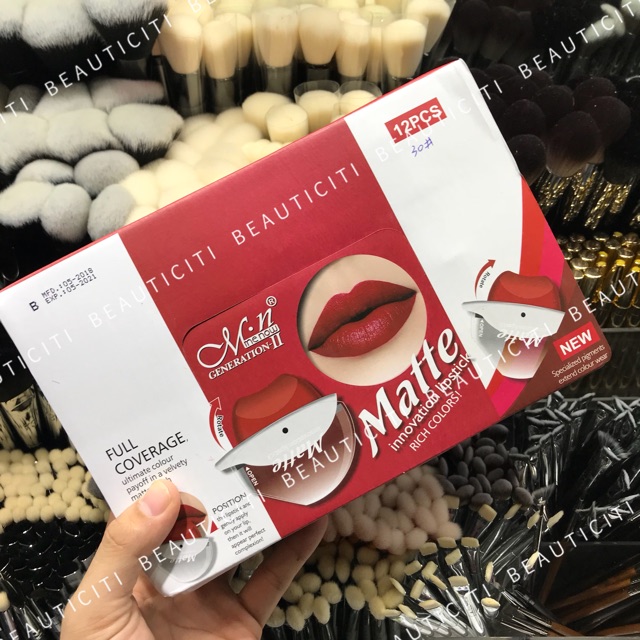 SON BẶM MÔI LÌ MENOW MATTE INNOVATION LIPSTICK