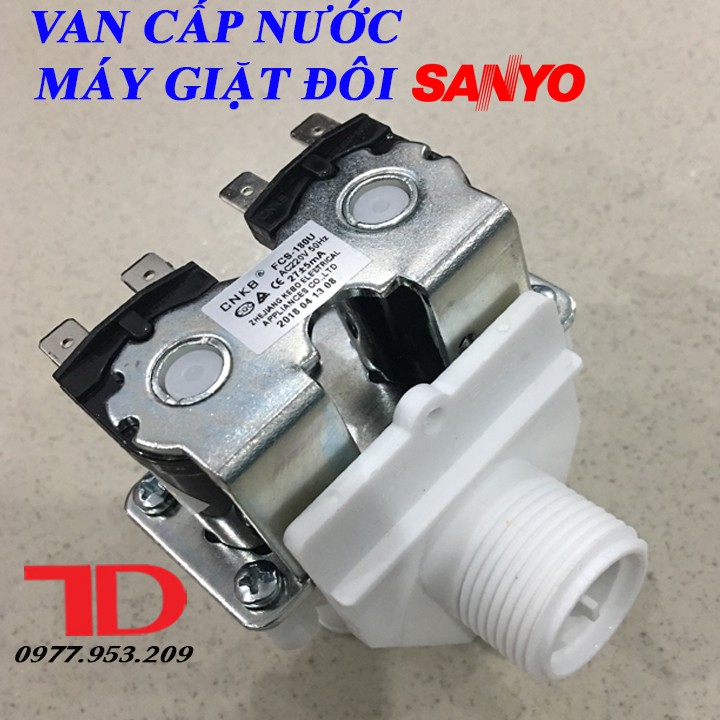 Van cấp nước máy giặt đôi SANYO