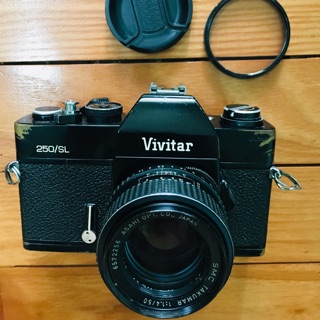 Máy ảnh film Vivitar 250/SL ngàm M42 - chỉ máy không bao gồm lens