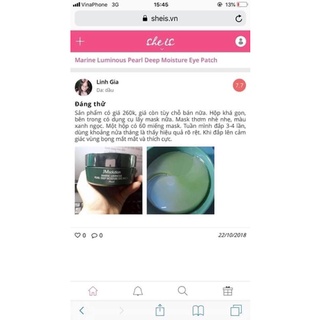 Mặt nạ mắt JMsolution