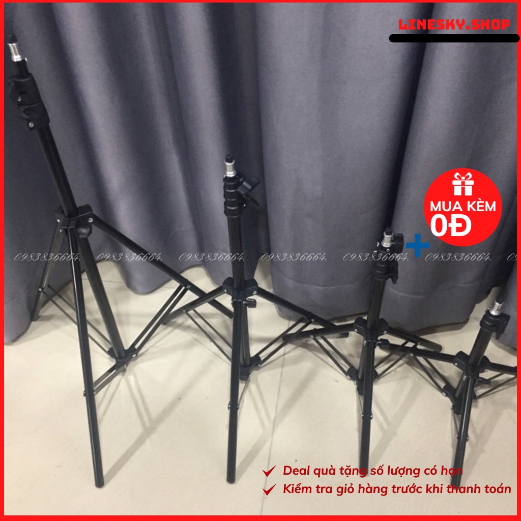 Chân Đèn livestream, Studio, Chân Đèn Flash Cho Chụp Ảnh, Quay Phim,làm video