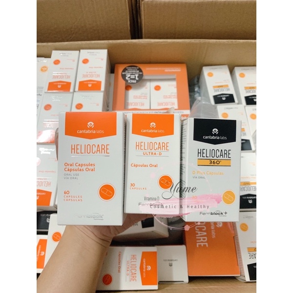 Viên uống chống nắng nội sinh Heliocare