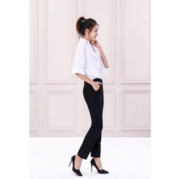 Quần tây thun umi chất co dãn size từ (42kg-62kg)