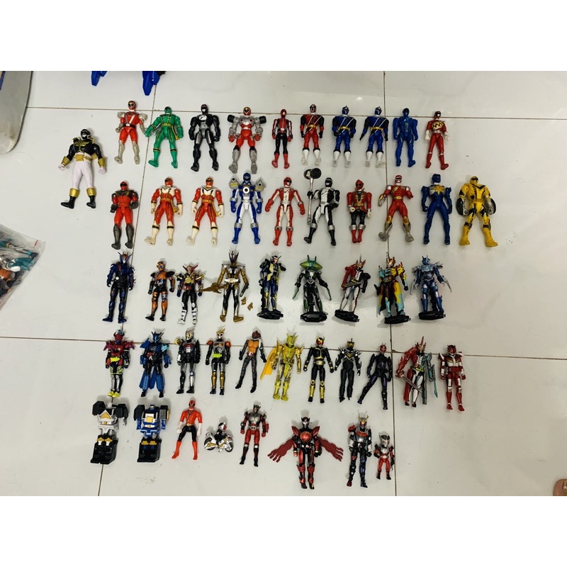 Đồ chơi siêu nhân action figure kamen rider,super sentai bản Us, shodo,….