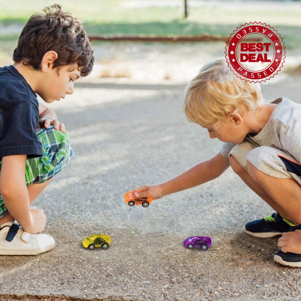 Xe Đồ Chơi Xếp Hình Mini Trong Suốt S3D4