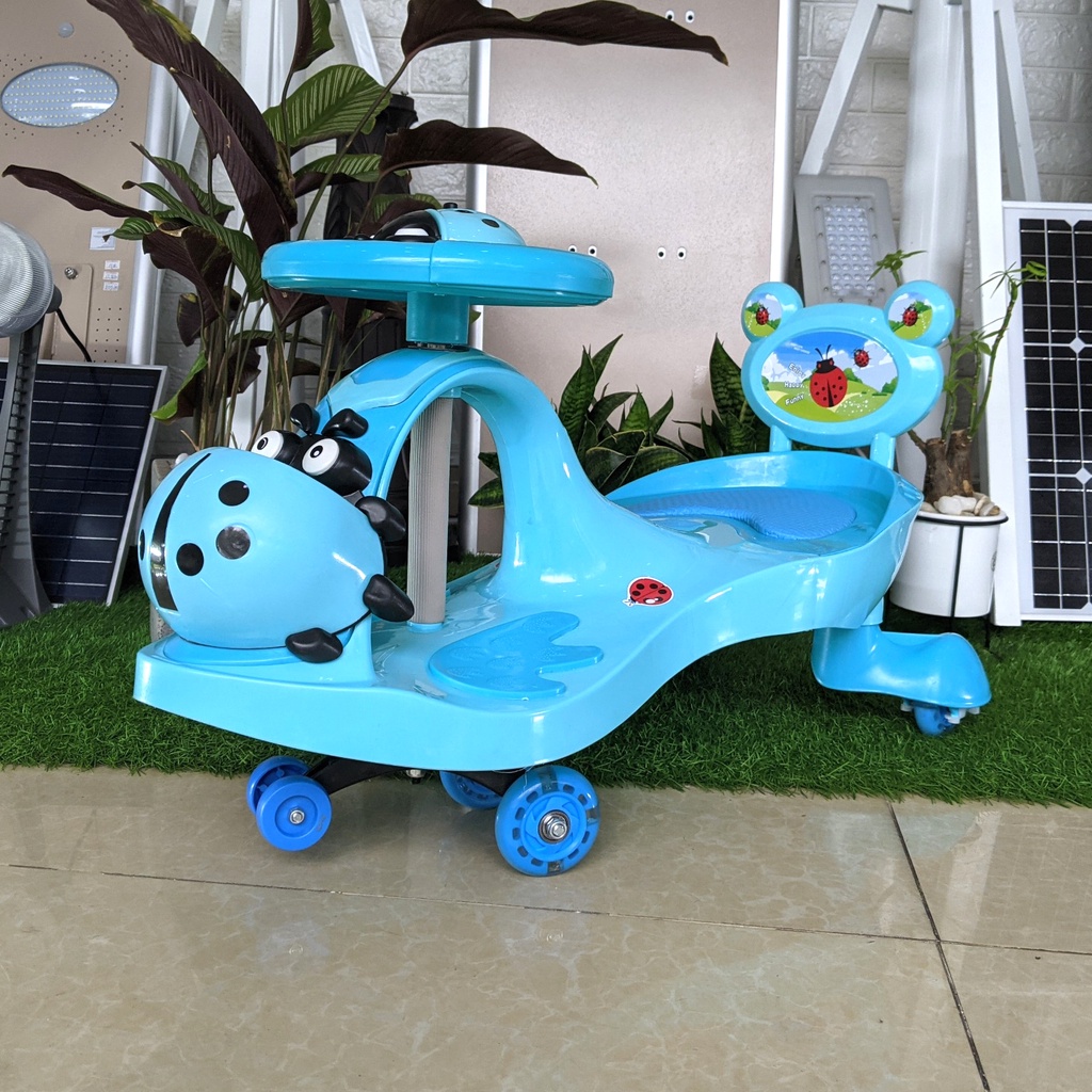 Xe lắc tay cho bé có nhạc BABY PLAZA HZL-288-1