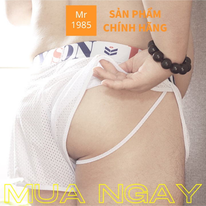 Quần boxer nam dạng lưới co giãn tốt Quần đùi lưới thoáng khí có size lớn Mr1985 siêu thị đồ chơi