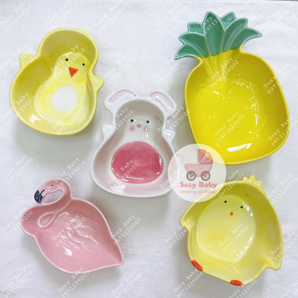 Bát sứ ăn dặm cho bé