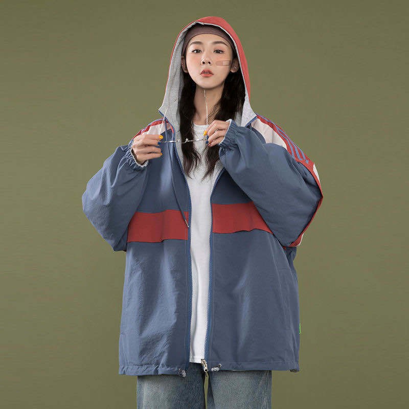 Áo Khoác Thể Thao Hai Mặt Có Nón Phong Cách Rockmagic 2020 Cho Nữ | BigBuy360 - bigbuy360.vn