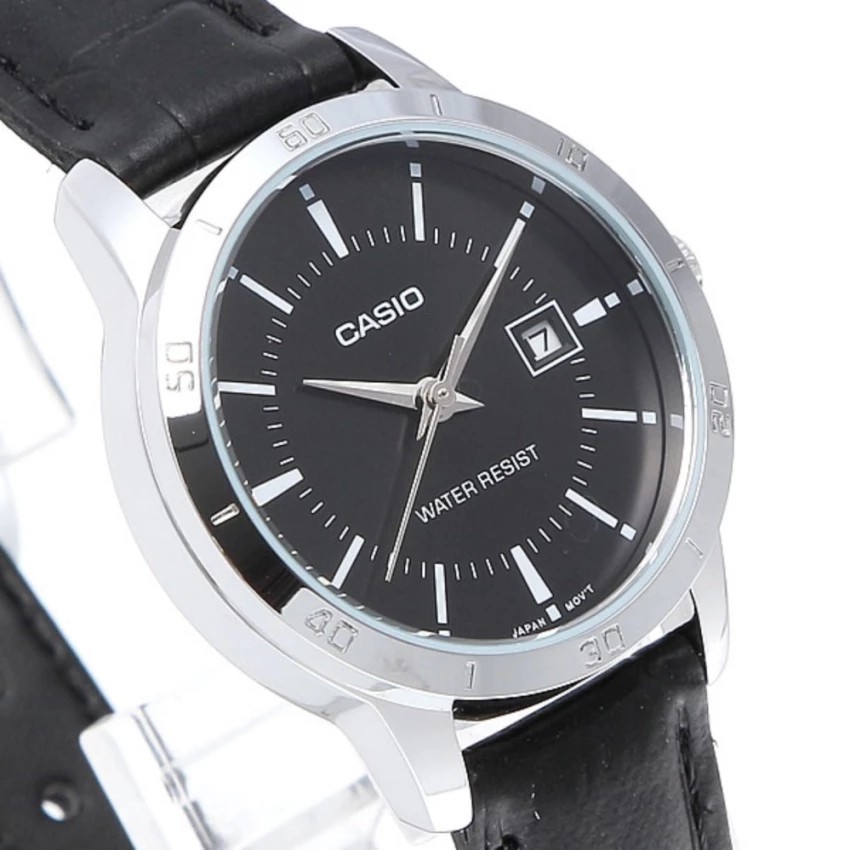 Đồng hồ nữ dây da Casio chính hãng Anh Khuê LTP-V004L-1AUDF