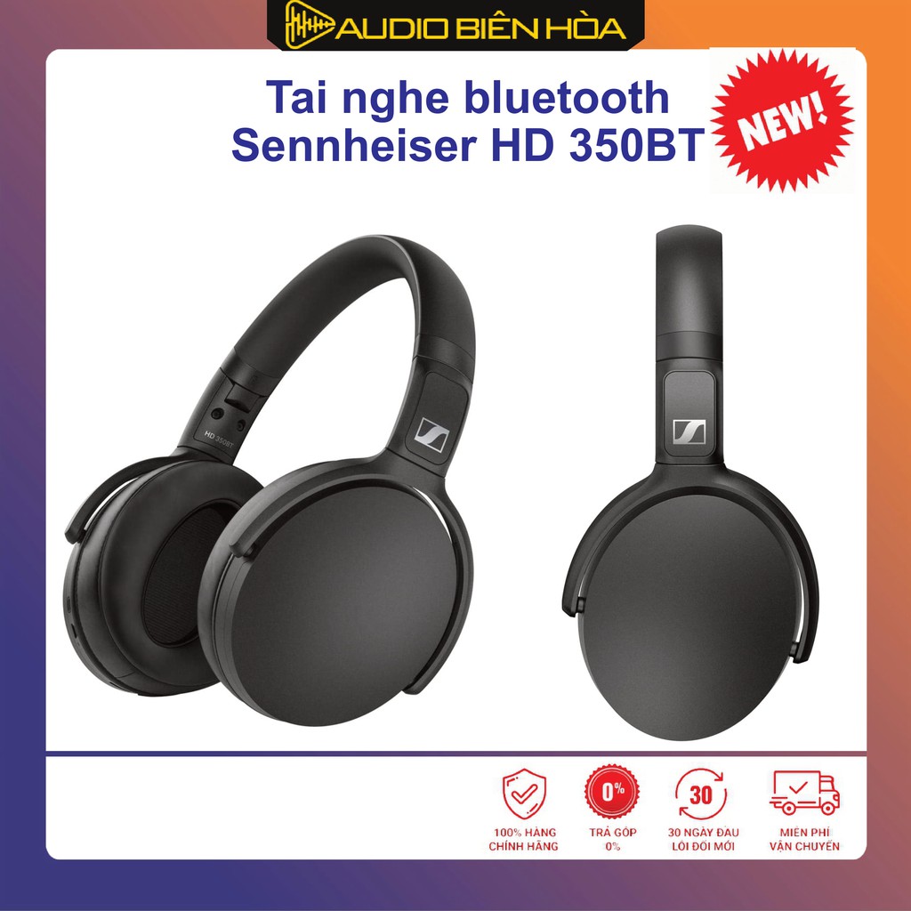 [Mã 159ELSALE hoàn 7% xu đơn 300K] Tai nghe Sennheiser HD 350BT - Chính Hãng Nhập Khẩu