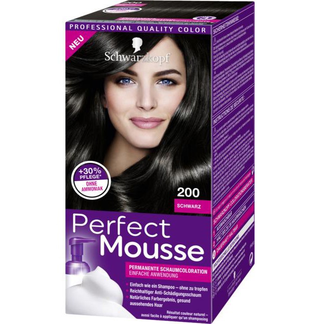 THUỐC NHUỘM TÓC DẠNG BỌT SCHWARZKOPF Perfect Mousse