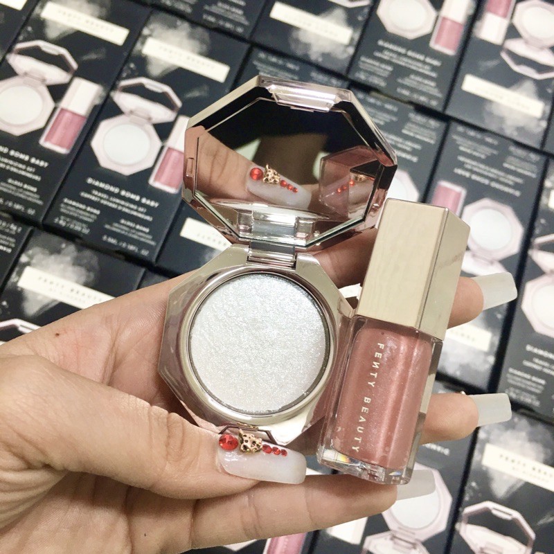 Set Fenty Beauty 𝐃𝐢𝐚𝐦𝐨𝐧𝐝 𝐁𝐨𝐦𝐛 𝐁𝐚𝐛𝐲