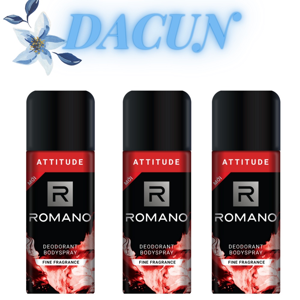 Xịt khử mùi toàn thân Romano Attitude deodorant body spray 150ml