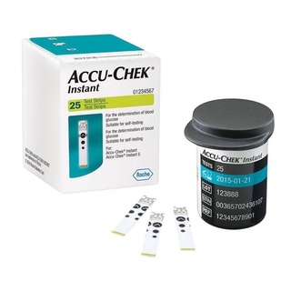 Que thử đường huyết Accuchek Instant 25 que 50 que