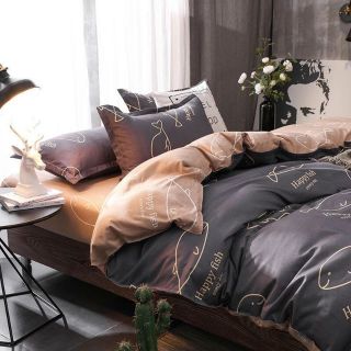 Bộ CÁ ƯƠN (nhiều mẫu) set chăn ga gối 4 món poly họa tiết Hàn