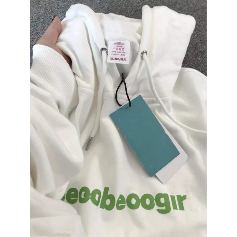 NRVP Áo Hoodie Nữ Tay Dài Dáng Rộng Thời Trang Phong Cách Hàn Quốc