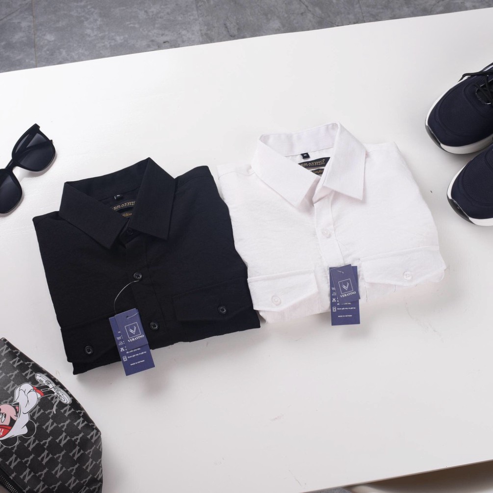 (FREESHIP 50K)Áo Sơ Mi Vải Đũi Dài Tay Mát Mịn Không Nhăn Không Xù JKT FASHION | BigBuy360 - bigbuy360.vn