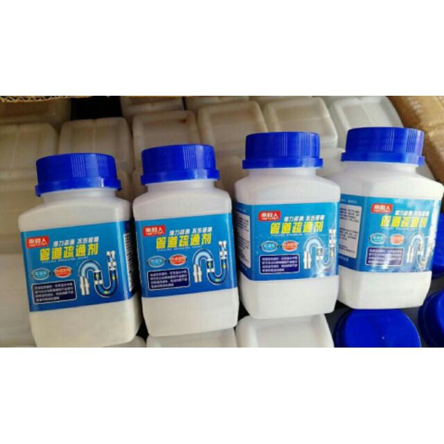 [Loại Cực Mạnh][Hộp Lớn] Bột Thông Tắc Cống, Đường Ống, Bồn Cầu, Bồn Rửa Mặt..Xử Lý Triệt Để Cặn Bã, Chất Thải Hữu Cơ