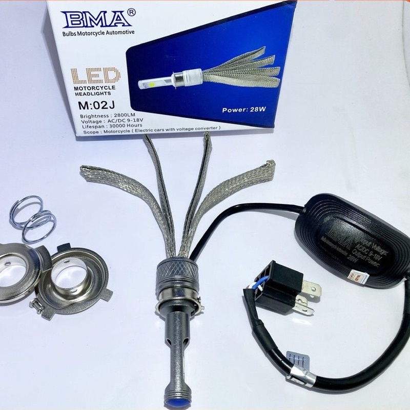 Đèn pha RTD M02J dùng quạt tản nhiệt cực sáng