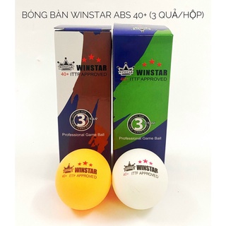 Quả Bóng Bàn WinStar 40+ Hộp 6 Quả Chuyên Dụng Trong Tập Luyện Thi Đấu