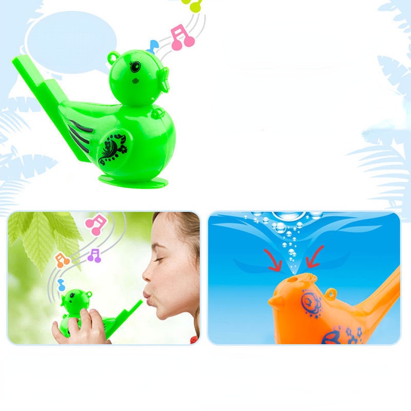 Còi Thổi Nước Hình Chim Đồ Chơi Cho Bé