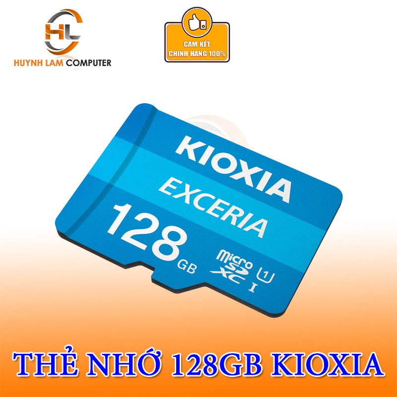 Thẻ nhớ 128GB KIOXIA microSD Class 10 tốc độ cao chính hãng FPT phân phối