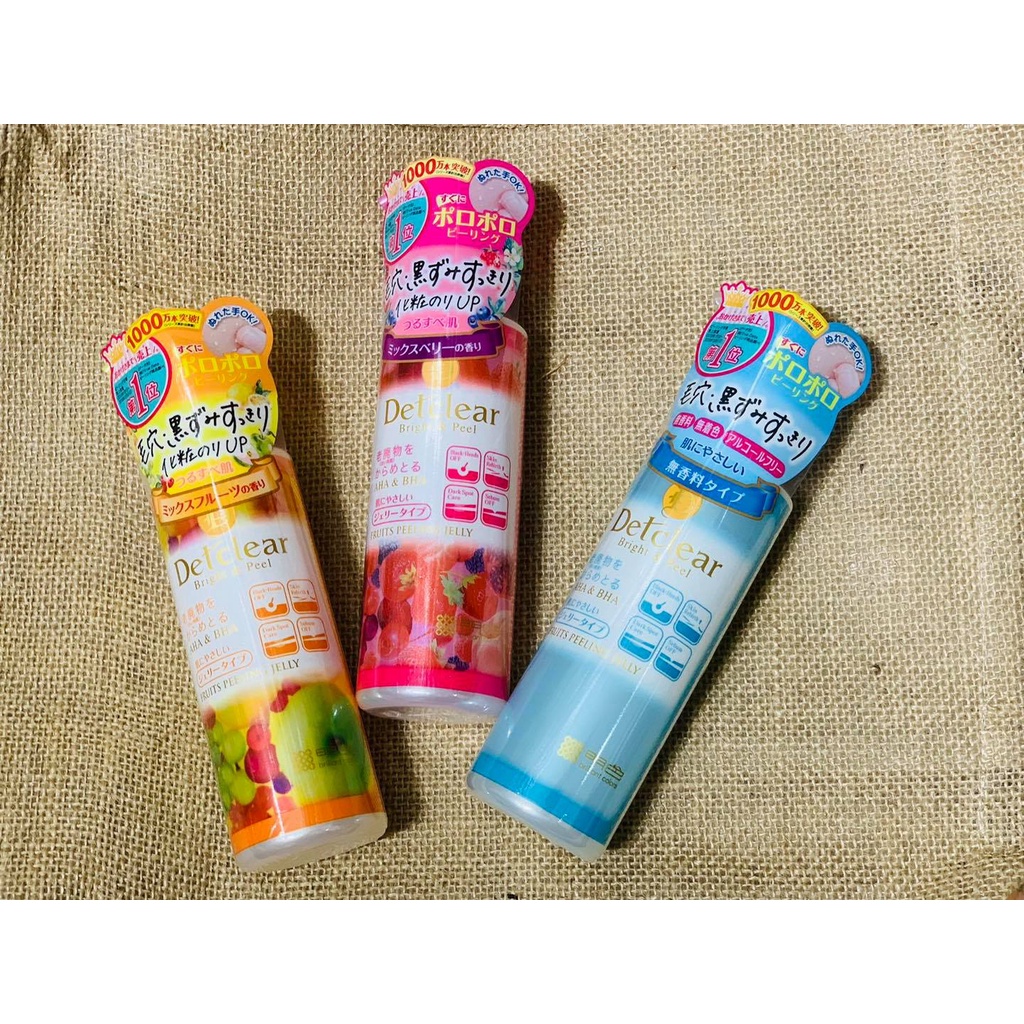 Tẩy tế bào chết Detclear Bright &amp; Peel