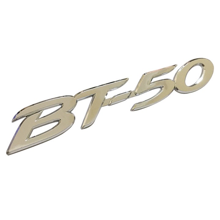 Tem Logo Chữ Nổi BT50 dán Trang Trí Đuôi Xe Mazda BT50 - TB