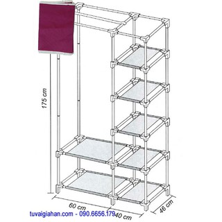 Bao áo tủ vải Thanh Long TVAI01 - 100 cm